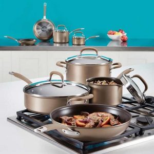 Circulon Premier Professional 13 piece Hard Anodized Cookware Set C17R 2