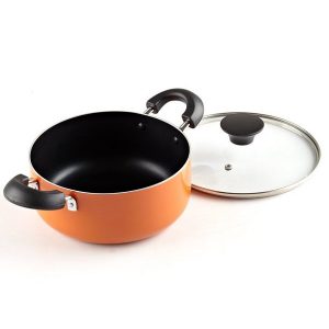 Cook N Home Multicolor 7 Piece Nonstick Cookware Starter Set C17E 3