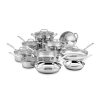 Cuisinart 17 Pieces Stainless Steel Cookware Set C15A 1
