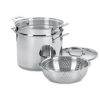 Cuisinart 77 412 Chefs Classic Stainless 4 Piece 12 Quart Pasta C15N 1