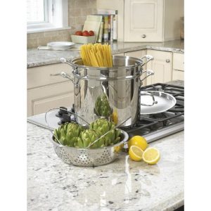 Cuisinart 77 412 Chefs Classic Stainless 4 Piece 12 Quart Pasta C15N 2