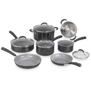 Cuisinart Advantage Nonstick Ceramica 11 Pieces Cookware Set C15S