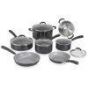 Cuisinart Ceramica XT Nonstick 11 Piece Cookware Set Black C15P 1