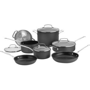 Cuisinart Chef's Classic Hard Anozdized 11 Piece Set C16U