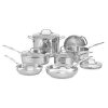 Cuisinart Chefs Classic Stainless Steel 11 Piece Cookware C15T 1