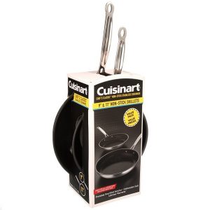 Cuisinart Classic Non Stick Stainless Steel 9 and 11 Skillets C16O 5