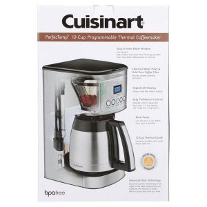 Cuisinart Coffee Makers 12 Cup Programmable Thermal Coffeemaker C26R 4