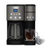 Cuisinart Coffee Makers Coffee Center 12 Cup Coffeemaker and Single Serve Brewer 1