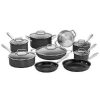 Cuisinart Professional Non Stick Hard Anodized 15 Pc.Cookware Set C16O 1