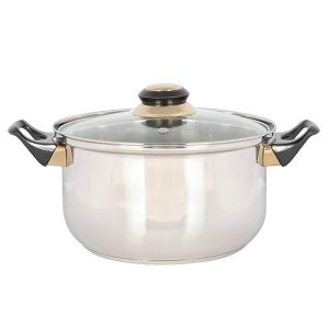 Deluxe 12 Pc. Stainless Steel Cookware Set D15F 2