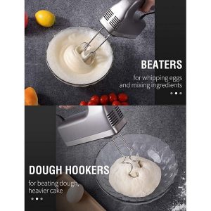 DmofwHi 9 Speed Hand Mixer Electric with Timer and Digital Screen D10E 4