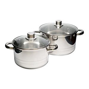 ELO Skyline Stainless Steel Kitchen Induction Cookware Pots and Pans E15U 2