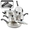 Farberware 14 Piece Classic Traditions Stainless Steel Pots and Pans F15G 1