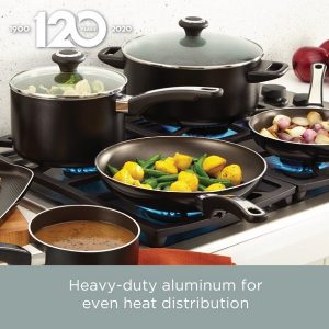 Farberware 17 Piece High Performance Nonstick Aluminum Pots and Pans F16U 4