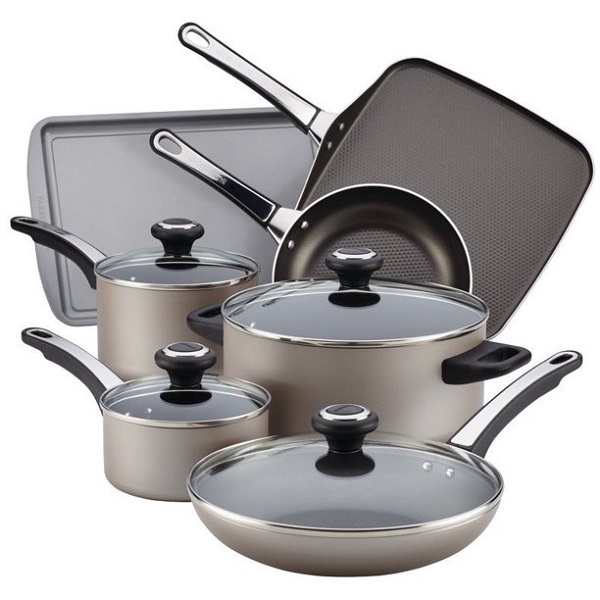 Farberware High Performance Nonstick 17-Piece Cookware Set F16U 3 Farberware High Performance Nonstick 17-Piece Cookware Set F16U