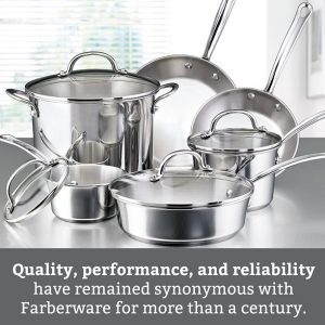 Farberware Millennium Stainless Steel Cookware Set F15Q 2