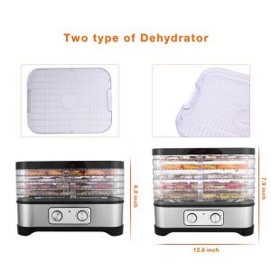 Food Dehydrator Machine 5 Trays Professional Electric F7Q 2
