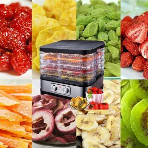 Food Dehydrator Machine 5 Trays Professional Electric F7Q 6