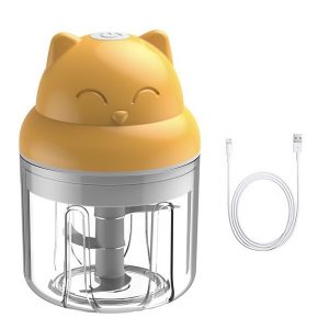 Garlic Chopper USB Electric Wireless Garlic Mincer Portable G5T 2