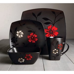 Gibson 16 Piece Evening Blossom Dinnerware Set 2