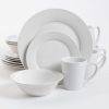 Gibson Home Noble Court 16 Piece Dinnerware Set White 1