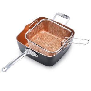 Gotham Steel 15 Pieces Nonstick Copper Cookware Set G15Y 3