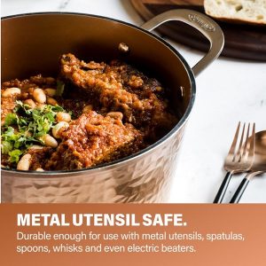 Gotham Steel Hammered Collection Pots and Pans Set G15L 5