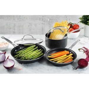 Granite Stone Diamond 5 Piece Non Stick Cookware Set Oven Safe G15U 2