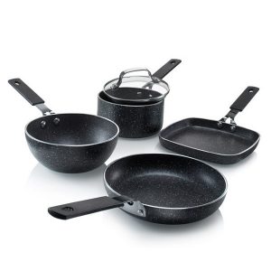 Granite Stone Mini Stackmaster 5 Piece Cookware Set – Nonstick G16A