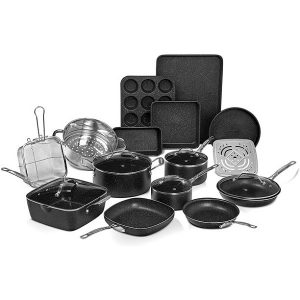 Granite Stone Pots and Pans Set 20 Piece Complete Cookware Bakeware G15L 2