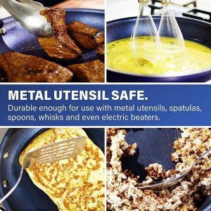 Granite Stone Pots and Pans Set 5 Piece Cookware with Ultra Nonstick G15N 4