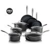 Granitestone Pro Hard Anodized Pots and Pans 13 Piece Cookware Set G17M 1