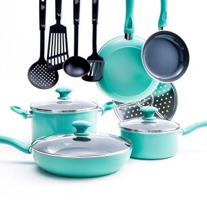 Greenlife Diamond Ceramic Non-stick 13Pc Cookware Set G16A