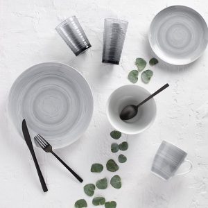 Grey Stone 16PC Dinnerset 2