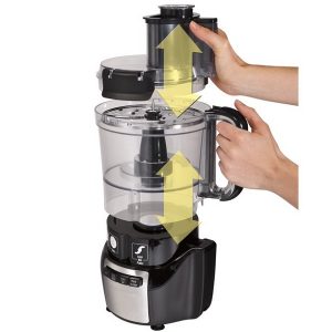 Hamilton Beach 10 Cup Stack Snap Food Processor H4G 2