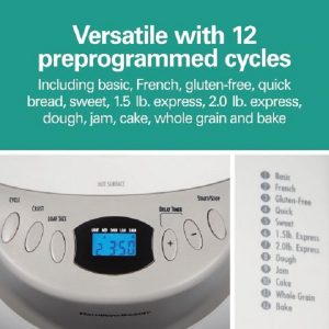 Hamilton Beach 2 lb Digital Bread Maker H7O 3