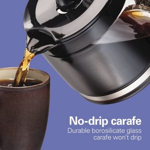 Hamilton Beach Compact Programmable Coffee Maker H25J 3