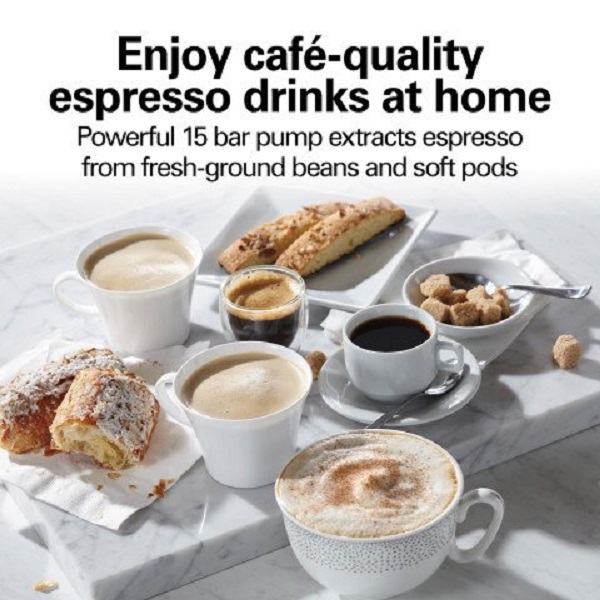 Hamilton Beach Espresso and Cappuccino Maker H26V 4 Hamilton Beach Espresso and Cappuccino Maker H26V - Image 2