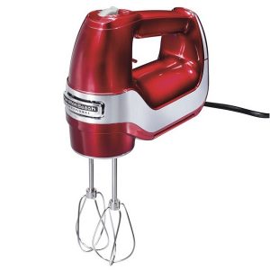 Hamilton Beach Professional 5 Speed Hand Mixer, Red, Model H10K 7 Hamilton Beach Professional 5 Speed Hand Mixer Red Model H10K 2