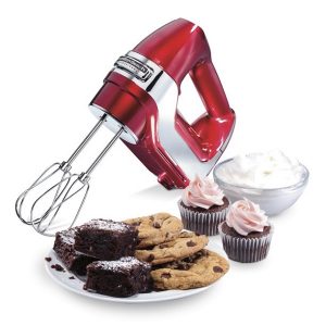 Hamilton Beach Professional 5 Speed Hand Mixer, Red, Model H10K 9 Hamilton Beach Professional 5 Speed Hand Mixer Red Model H10K 4