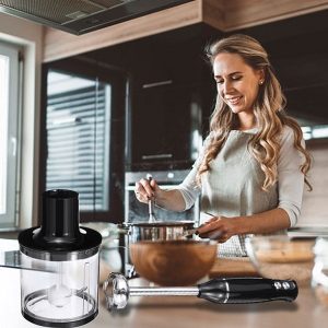 Hand Blender 4 in 1 Multifunctional Stylish Vegetable H10Y 4