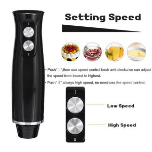 Hand Blender 4 in 1 Multifunctional Stylish Vegetable Meat Mixer H12B 3