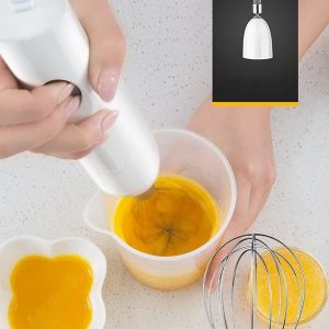 Hand Blender Food Meat Grinder Mixer Milk Frother Egg Whisk Stirring H10R 2