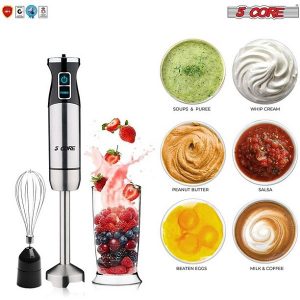 Hand Blender Immersion Blender Handheld Stick Batidora Electric Blenders H12D 2