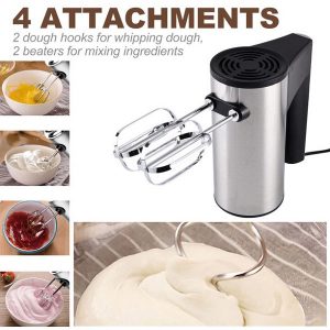 Hand Mixer Electric 251W Multi speed Hand Mixer with Button H10F 4