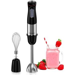 Homgeek 2 in 1 Hand Blender with Whisk 12 Speed Multi Purpose H12P 3