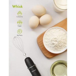 Homgeek 500W Immersion Hand Blender 6 Speed Electric Stick Blender H12T 4
