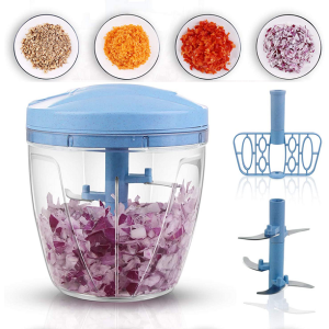 Household Hand pulled Meat Grinder Multi function Garlic Puree H5C 5