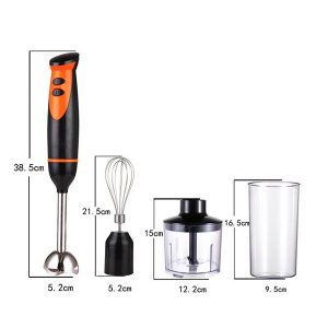 Irfora 4 in 1 Multifunctional Hand Stick Blender Stainless I10W 2