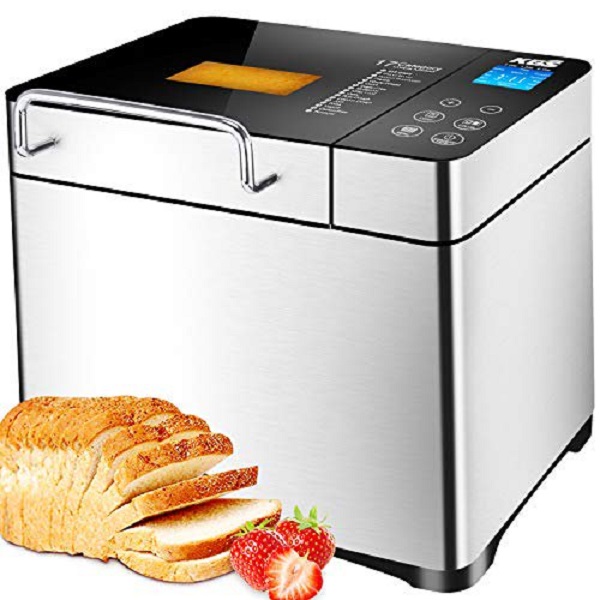 KBS Pro Stainless Steel Bread Machine, 2LB 17-in-1 Programmable K7K 3 KBS Pro Stainless Steel Bread Machine, 2LB 17-in-1 Programmable K7K